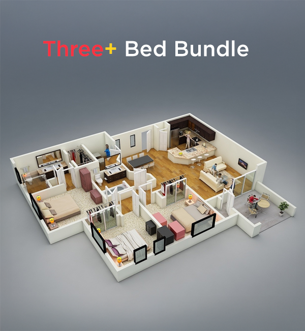 Three Bed Bundle