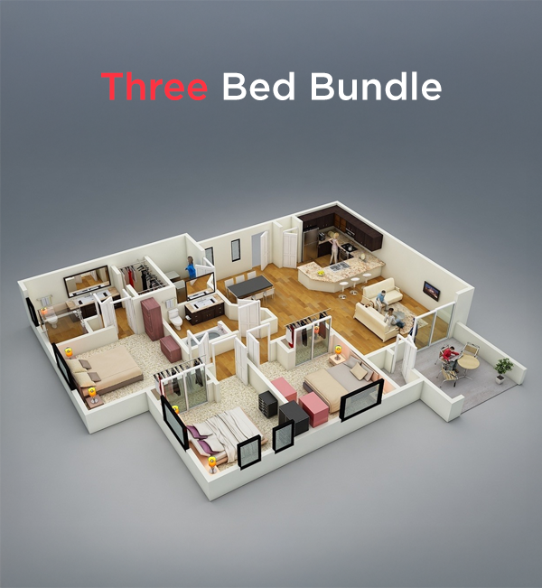 Three Bed Bundle